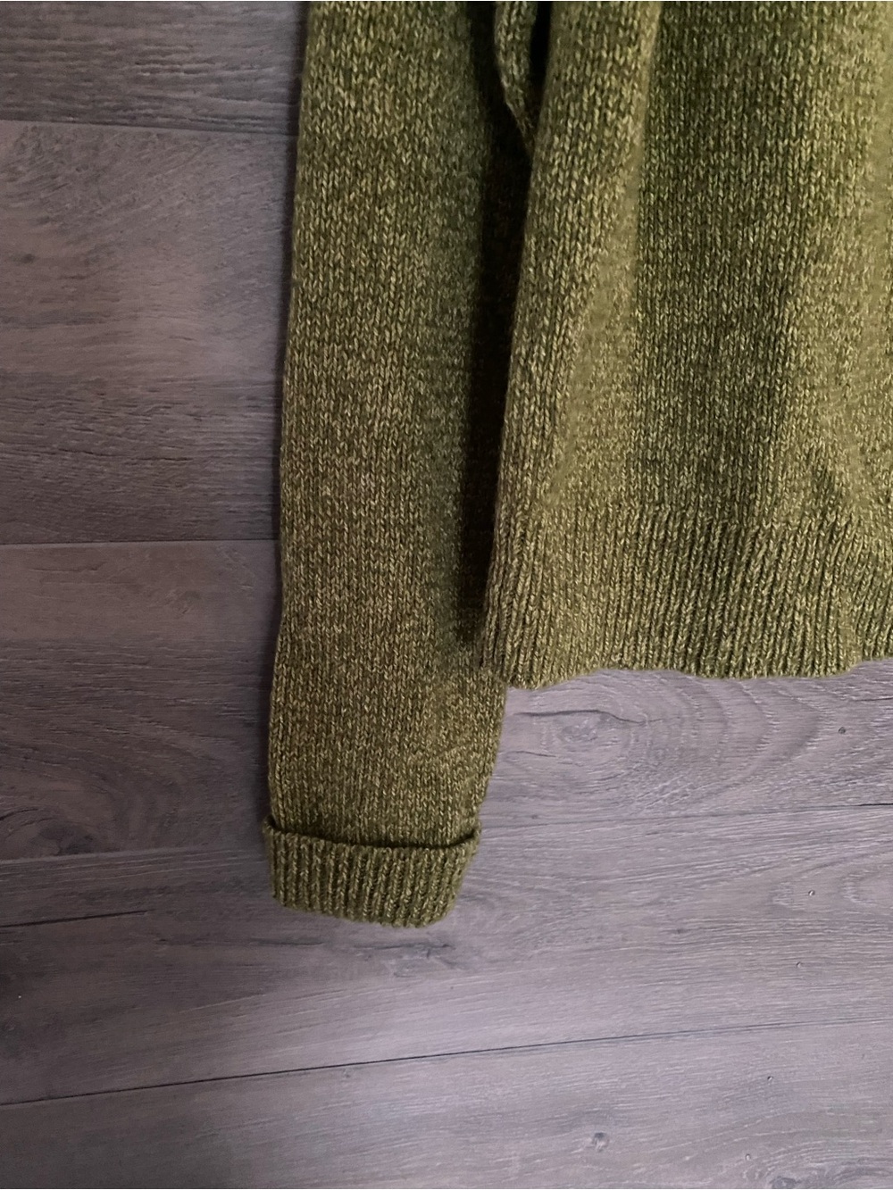 TOAST Wool Cotton Raglan Cardigan - Picture 3 of 10